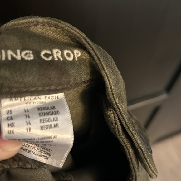 American Eagle 🦅 AE NE(X)T Level Super High-Waisted Jegging Crop - Picture 7 of 12